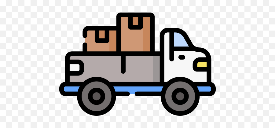 Delivery Truck - Free Transport Icons Caminhao Reboque Png,Icon Trucks