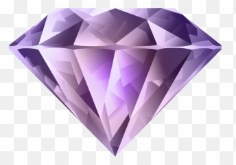 Purple Diamond Transparent Png Clip Art