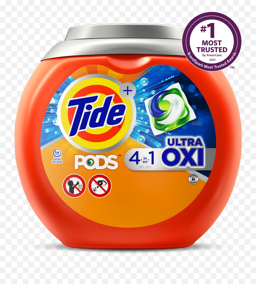 Tide Pods Ultra Oxi 4in1 Laundry Detergent - Tide Png,Level 6 Icon Pop Brand