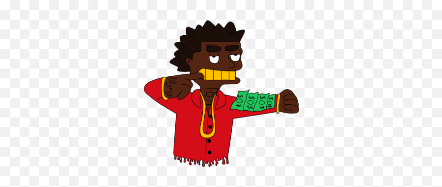 Kodak Black - Illustration Png,Kodak Black Png