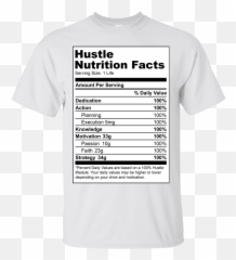 Reformulated Hustle Nutrition Facts Shirt - Club png