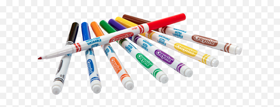 Download Thumb Image - Crayola Markers Fine Line 8 Png,Crayola Png