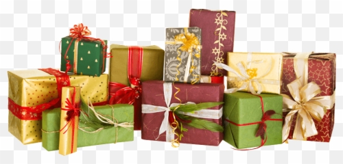 Presents - The Reindeer Centre Wrapping Paper Png,Christmas Present Transparent