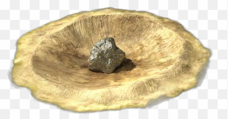 Meteor Crater Png 2 Image - Meteorite In Crater,Crater Png