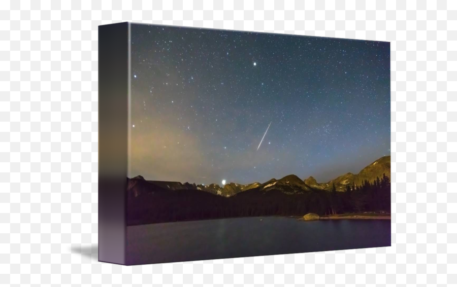 Perseid Meteor Shower Indian Peaks - Star Png,Meteor Shower Png