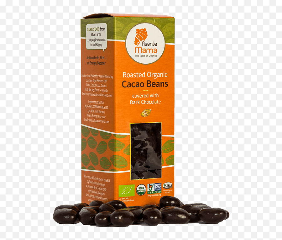 Hd Roasted Organic Cocoa Beans - Cocoa Bean Png,Raisin Png