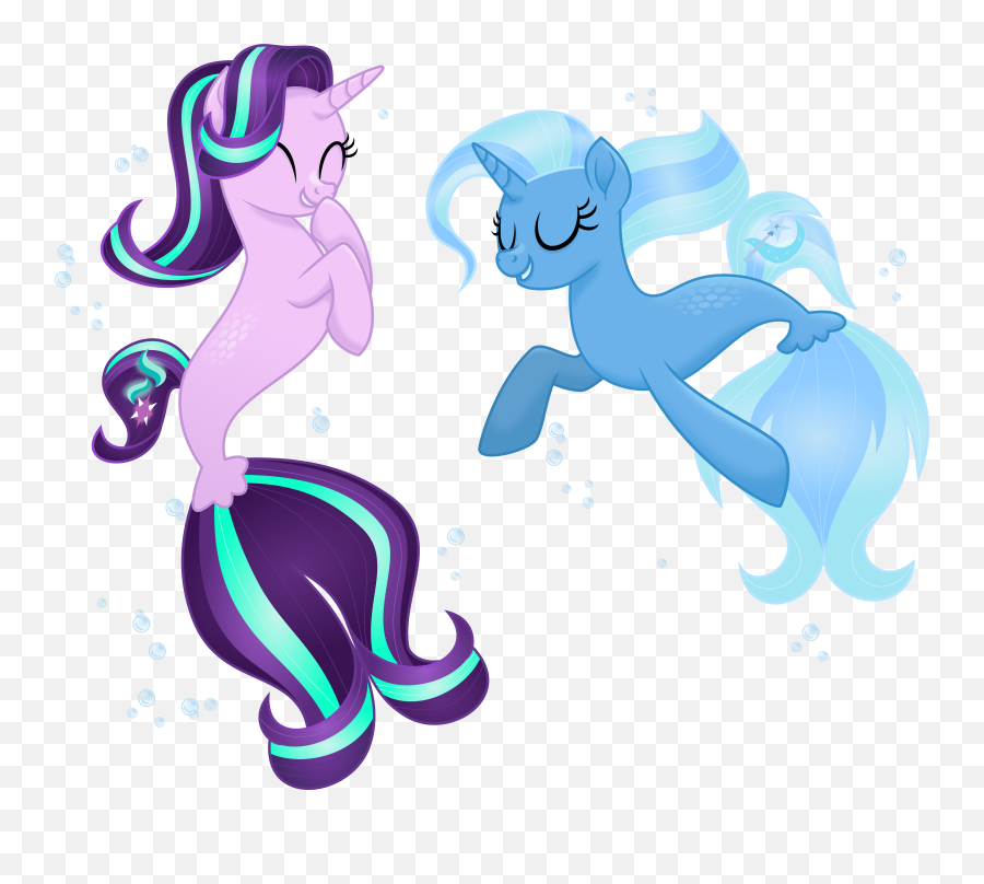 1562751 - Absurd Res Artistlimedazzle Duo Eyes Closed My Little Pony Seaponys Png,Pusheen Transparent Background