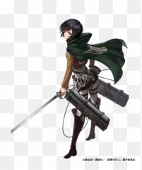 Download Transparent Eren By - Sniper Rifle PNG Image with Cartoon