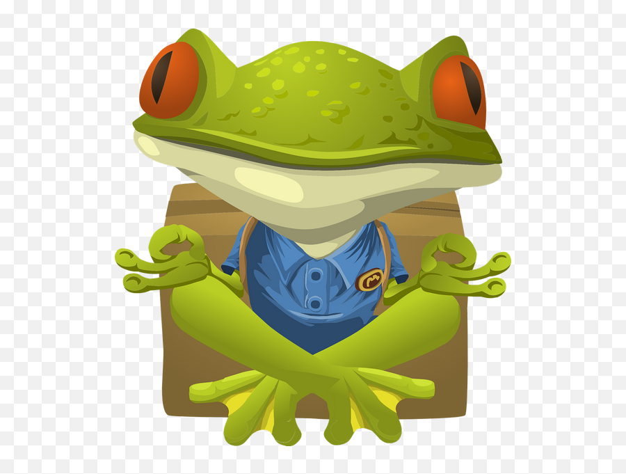 Frog Toad Sitting Amphibian Transparent - Cute Clip Art Frogs Png,Toad Png