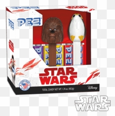 Star Wars Episode 8 Pez Twin Pack U2013 Candy - Bounty Collection Baby Yoda Figure Png,Chewbacca Png