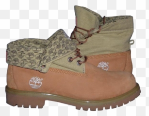 Fold Over Timbs Psd Vector Graphic - Hiking Shoe png