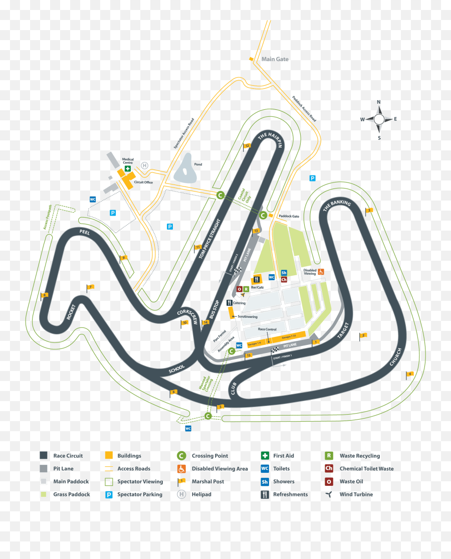 Race Track - Uk Race Tracks Map Png,Race Track Png - free transparent ...