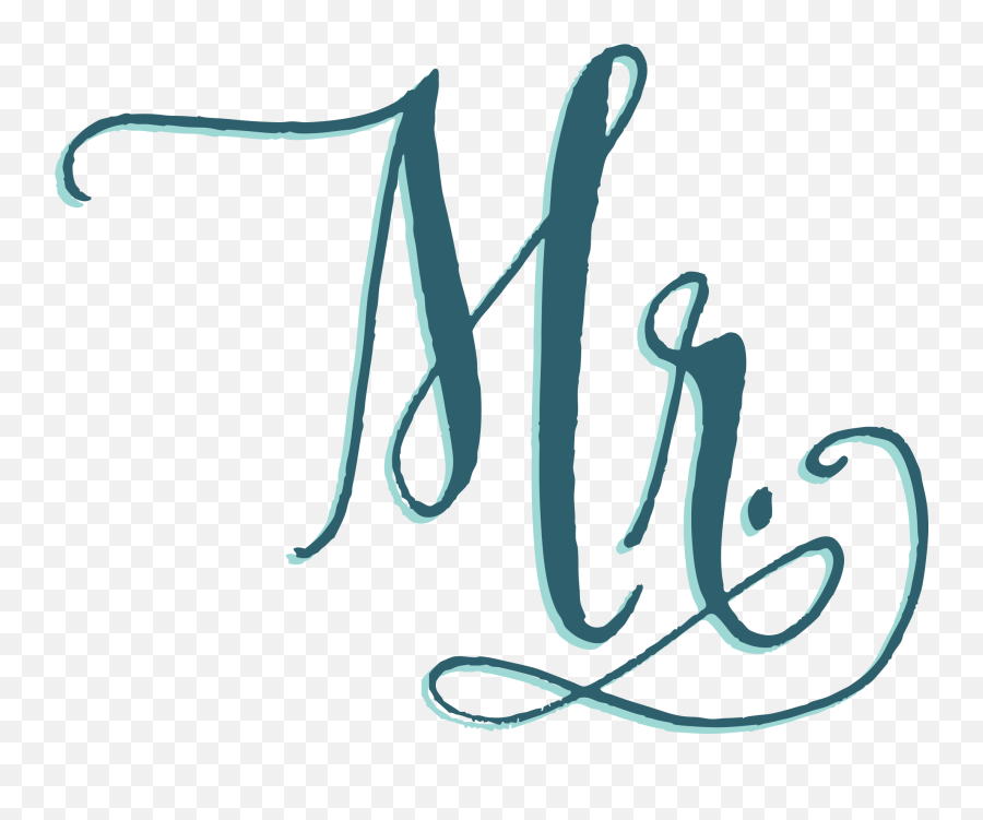 Mr - Calligraphy Png,69 Tattoo Png