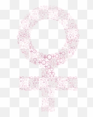Png Female Symbol Fractal No Background - Circle