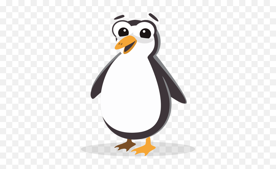 Cartoon Penguin Png Picture - Pinguino En Dibujo,Penguin Transparent