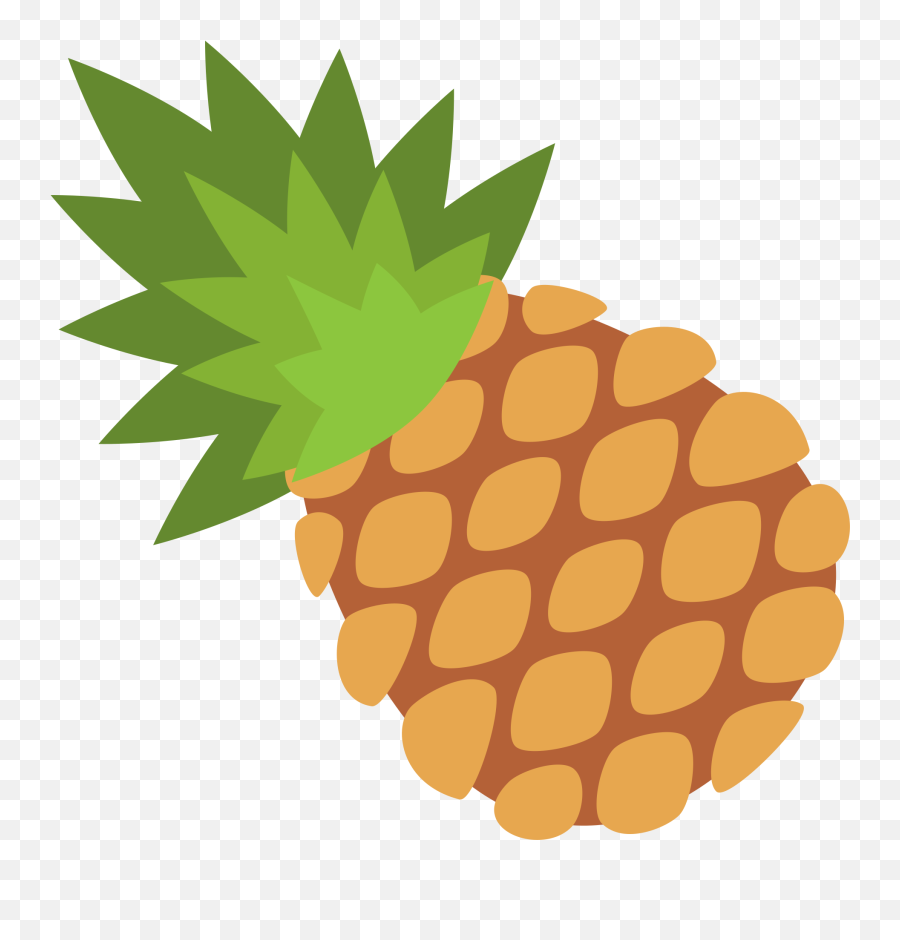 Green Pineapple Cliparts 12 Buy Clip Art - Pineapple Emoji Mango Fruit With Name Png,Pineapple Clipart Transparent Background
