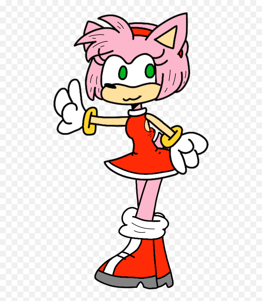 Amy Rose By Cumberpatchieuwu - Cartoon Png,Amy Rose Png
