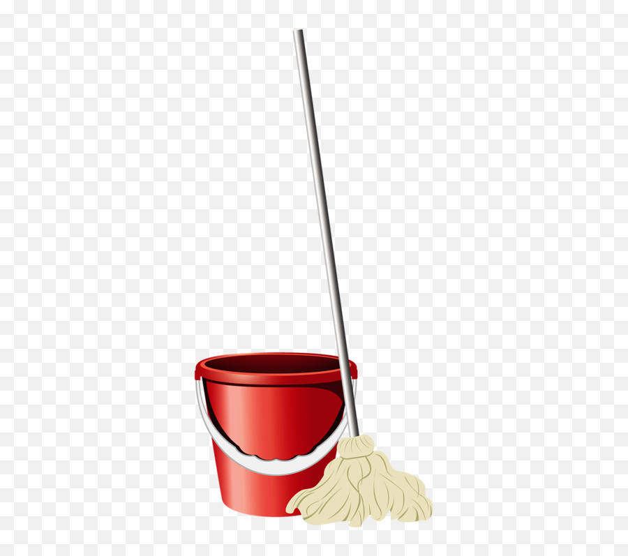 Download Mop Bucket Hq Png Clipart Free - Mop And Bucket Png,Mop Png