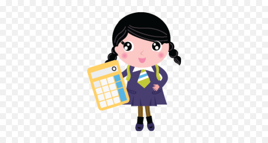 Hd Student Girl Cartoon Cute Png - Cartoon School Girl Png,Girl Cartoon Png