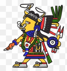 God Aztec Color Tlazolteotl - Transparent Png U0026 Svg Vector File Drawing,Om Png