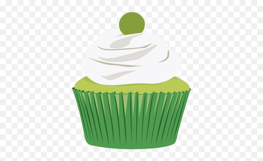 Key Lime Cupcake Illustration - Transparent Png U0026 Svg Vector Key Lime Cupcake Clipart,Cup Cake Png