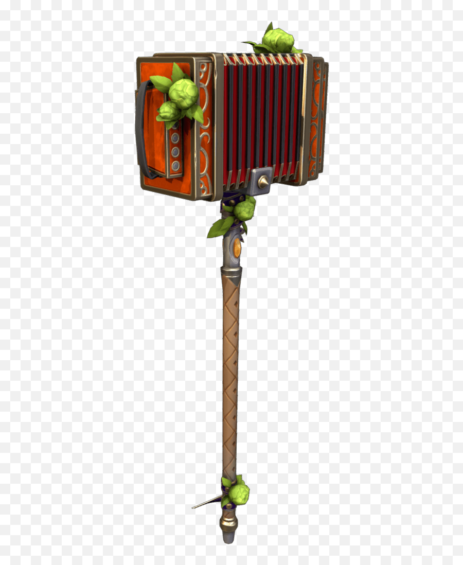Fortnite Axcordion Harvesting Tool Uncommon Pickaxe - Vertical Png,Accordion Png