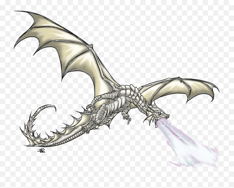 White Dragon Png 6 Image - White Dragon Breath Weapon,Dragon Transparent