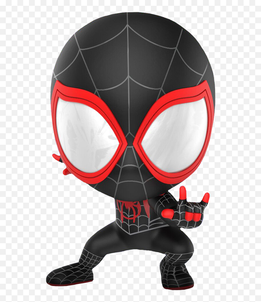 Miles Morales Magnetic Cosbaby Hot Toys - Baby Spiderman Miles Morales Png,Miles Morales Spiderman Logo