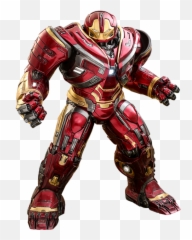 Avengers 3 Infinity War - Hulkbuster 16th Scale Hot Toys Power Pose Action Figure Buster png