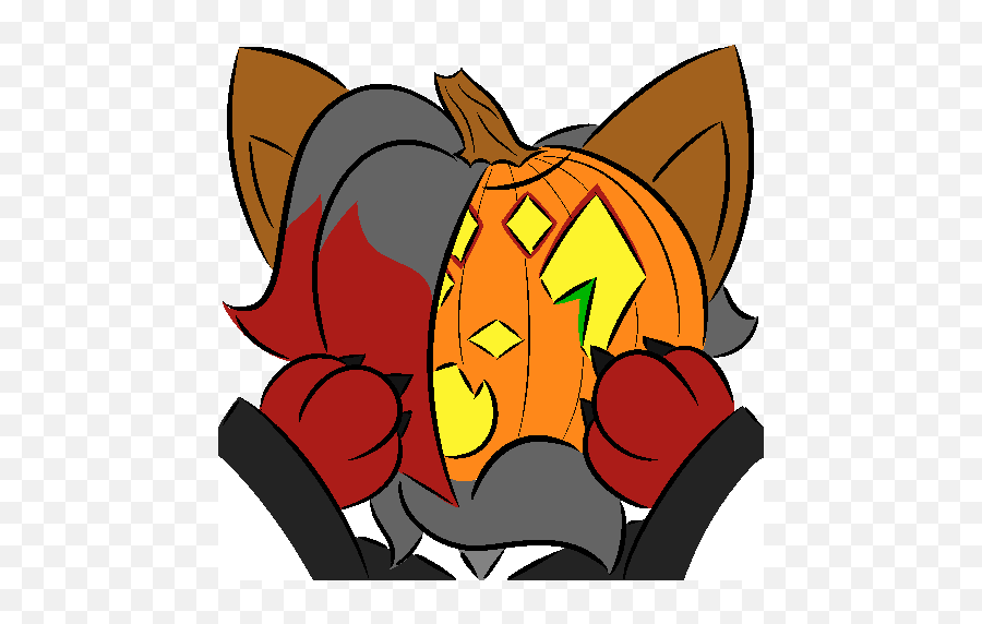 Pumpkin Head Esther By Trulyarious - Fur Affinity Dot Net Capas Del Sistema Operativo Linux Png,Pumpkin Head Png