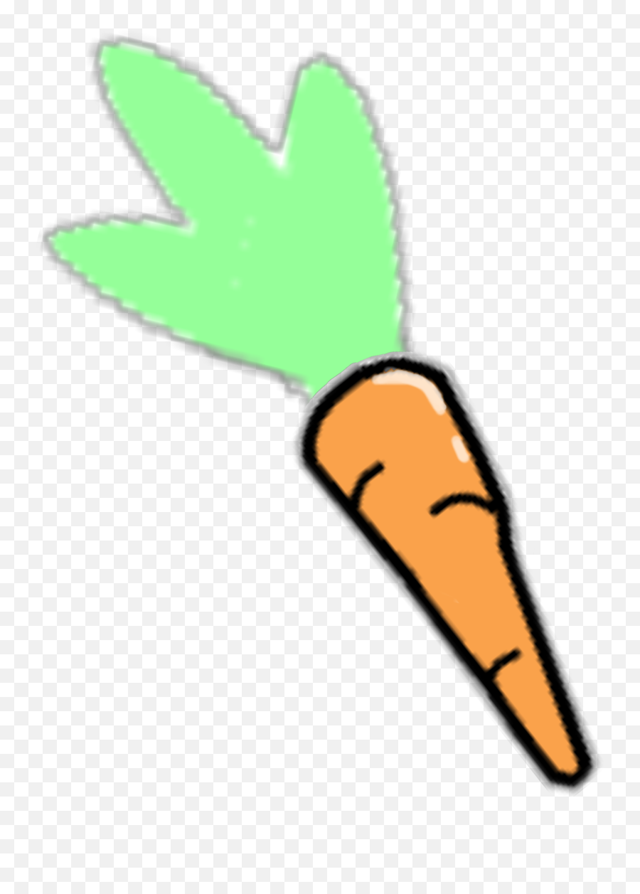 Yellow Green Sticker By Mr Dad Biscuit Boey - Gacha Carrot Png,Carrot Transparent