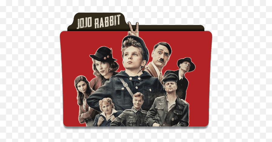 Jojo Rabbit 2019 Folder Icon - Designbust Jojo Rabbit Folder Icon Png,Jojo Transparent