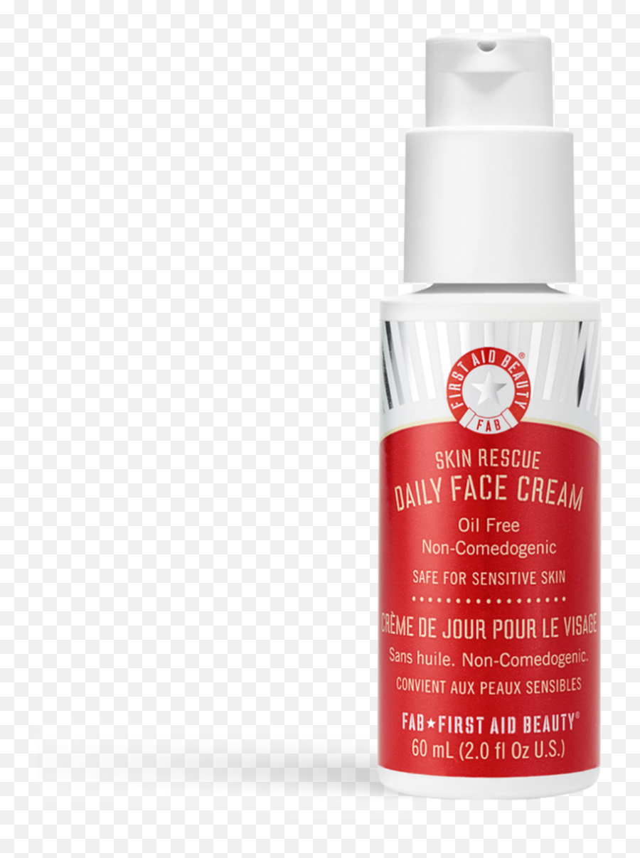 Skin Rescue Daily Face Cream - Hair Spray Png,Sans Face Png