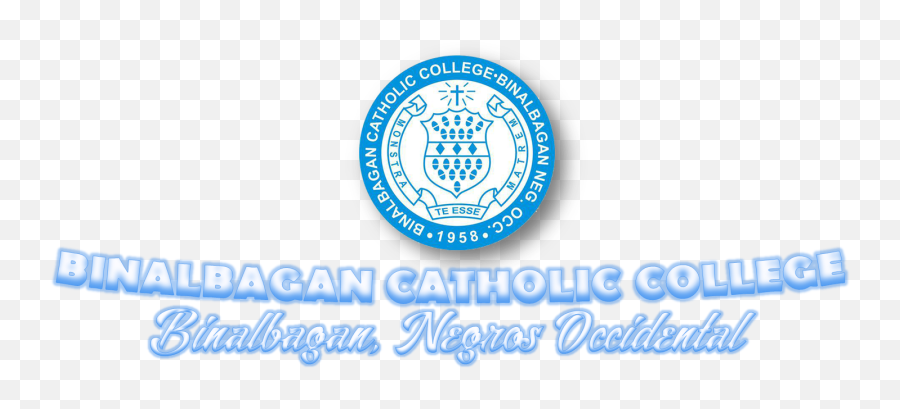 History - Binalbagan Catholic College Logo Png,Occidental College Logo