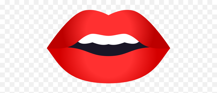 Emoji Mouth With Lipstick Wprock - Biting Lip Svg Free Png,Lips Emoji Png