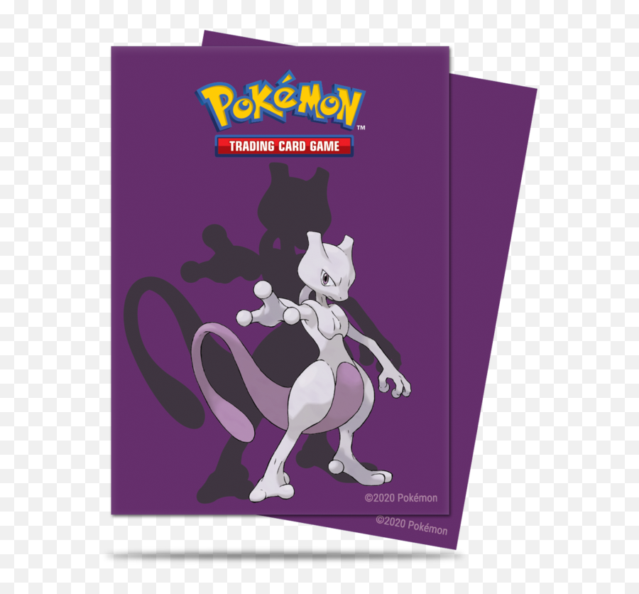 Mewtwo Sleeves For Pokémon 65ct - Hamamatsuch Station Png,Mewtwo Transparent