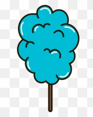 Cotton Candy Clipart - Dot png