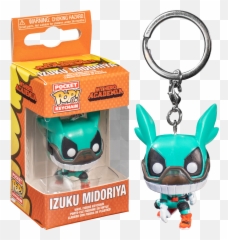 My Hero Academia - Izuku Midoriya Pocket Pop Keychain Funko Deku png