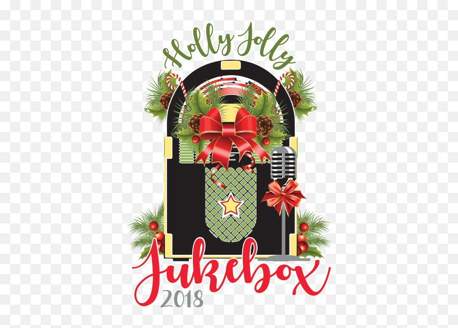 Holly Jolly Jukebox - Wreath Transparent Cartoon Jingfm Christmas Day Png,Holly Garland Png