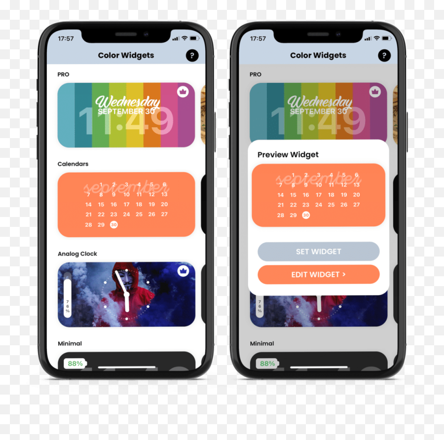 Ios 14 How To Create Custom Iphone Home Screen Widgets - Portable Png,Ios 10 App Icon Template