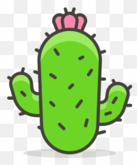 Cactus Free Icon Of 780 Vector Emoji - Cacto Icone Png,Cacti Png