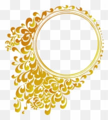 Vector Golden Frame Png Image - Gold Frame Png
