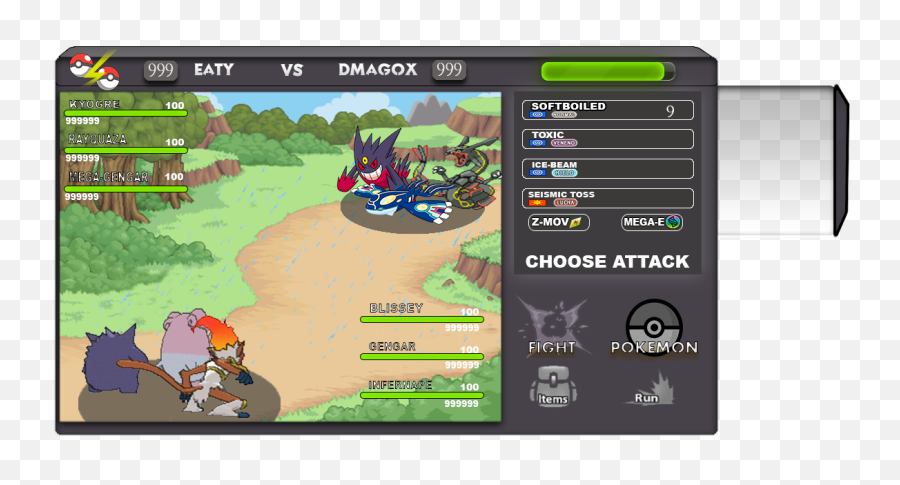 Rework Event Battle Ui - Page 5 Announcements Pokemon Video Games Png,Gengar Sprite Icon