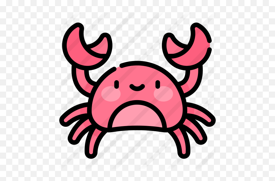 Crab - Happy Png,Hermit Crab Flat Icon