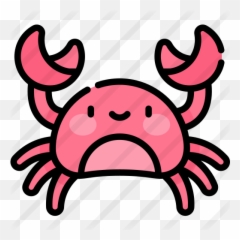 Crab - Happy Png,Hermit Crab Flat Icon