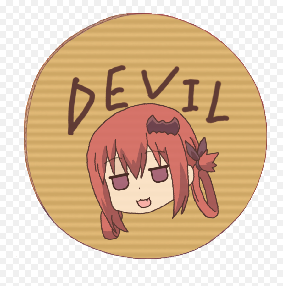 Fanart Oc Gabriel Dropout Cardboard Medals Part 2 Anime - Happy Png,Sports Devil Icon .png