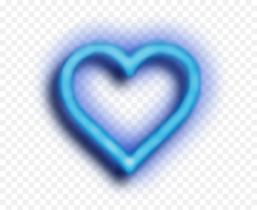 Blueheart Blue Heart Glow - Clip Art Library Transparent Glowing Heart Png,Glow Transparent