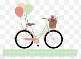 Over 500 Free Bike Vectors - With Basket Clipart png