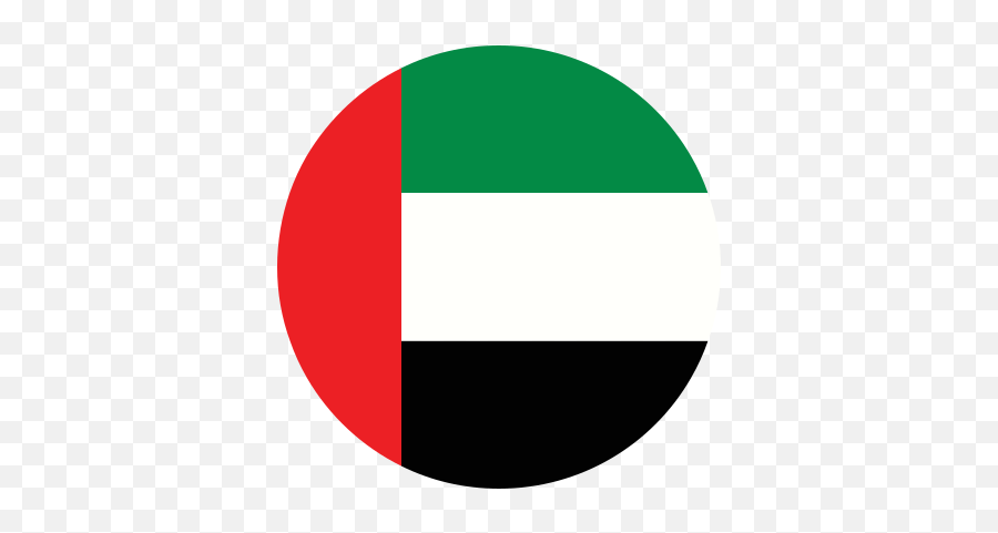 Uae Asia Circle Country Flag Nation National Icon - Free Uae Country Flag Round Png,Country Flag Icon
