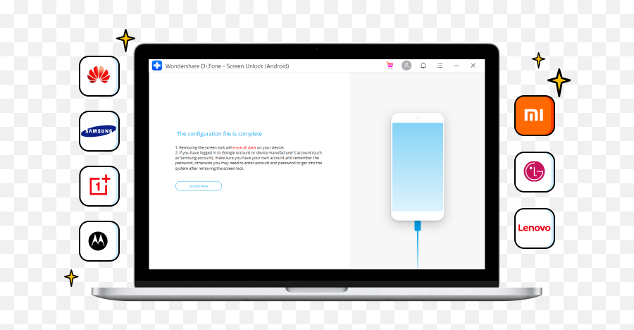 Officialdrfone - Screen Unlock Android Lock Screen Removal Technology Applications Png,Get Lock Icon Off Windows 7 Screen